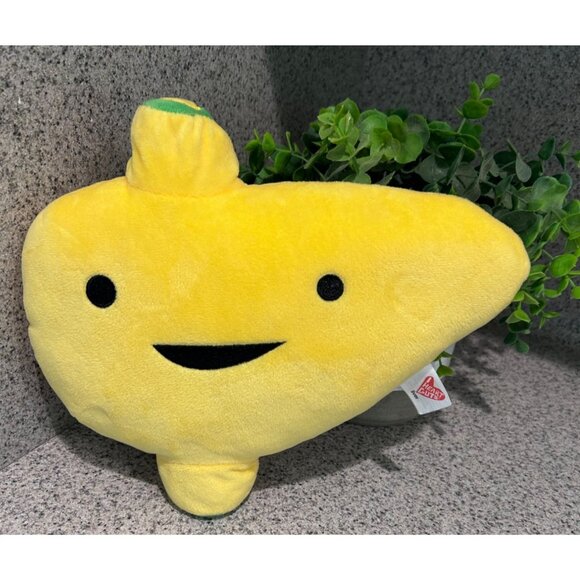 Yellow Plush Liver Shaped Pillow By I Heart Guts Anatomy Toy - Picture 1 of 4